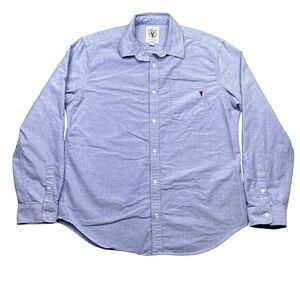 Cole Haan Blue Casual Button Down Shirt